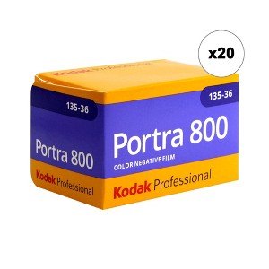Kodak Portra 800 Color Negative Film (35mm Roll Film, 36 Exposures) - 20 Pack - 1 of 3
