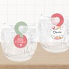 Big Dot of Happiness Girl Little Pumpkin - Fall Birthday Party or Baby Shower Paper Beverage Markers for Glasses - Drink Tags - Set of 24 - 3 of 4