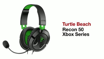 Turtle Beach Recon 50x Stereo Gaming Headset For Xbox One/series X|s -  Black/green : Target