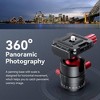 Orieon Techs Mini Tripod Aluminum Alloy Ball Head - 3 of 4