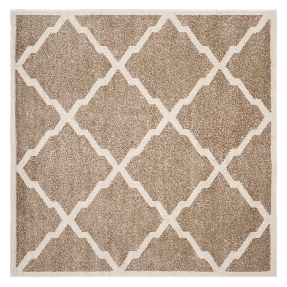  Square Amherst Festival Outdoor Rug Wheat/Beige Square