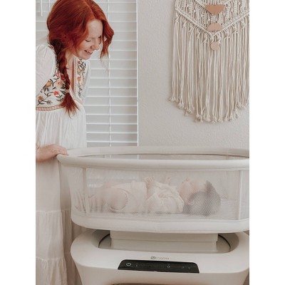 Sage Green Polyester Waterproof Bassinet Sheet