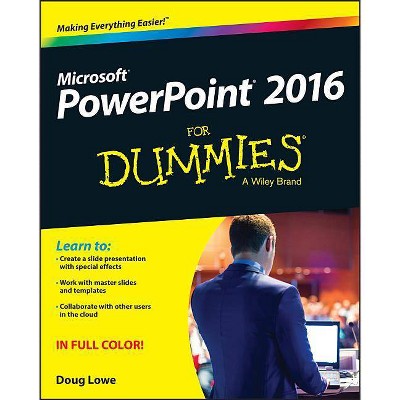PowerPoint 2016 For Dummies - by  Doug Lowe (Paperback)