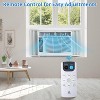 6,000 BTU Window Air Conditioner, Smart WiFi & Remote Control AC for Rooms up to 250 Sq. Ft., Quiet 50dB Operation, 24H Timer, Sleep Mode - 4 of 4