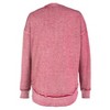 NBA Chicago Bulls Women's Burnout Crew Neck Fleece Sweatshirt - 2 of 4