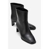 Nordy - Black Leather Boot (Women) black cilt 9 Forever & Always Shoes US - 2 of 4