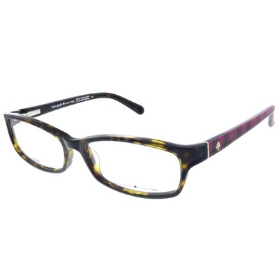 Kate Spade  062 Womens Rectangle Eyeglasses Dark Tortoise 53mm