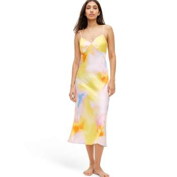Women's Long Satin Sunset Slip Dress - DVF for Target