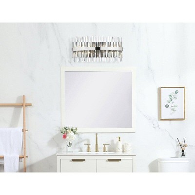 Serephina 24" Chrome Crystal Bath Sconce