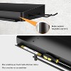 Black Garage Paper Towel Holder with Shelf, Wall Mounted with 2 Detachable Hooks for Tool Room - 3 of 4