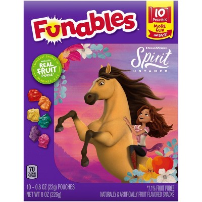 Funables Spirit Fruit Snacks - 10ct