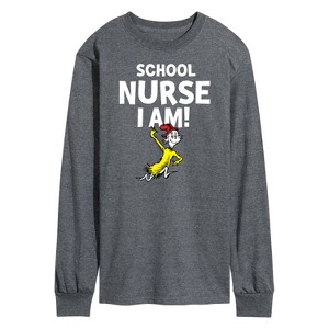 Men's - Dr. Seuss - School Nurse I Am Sam I Am Long Sleeve Graphic T-Shirt - 1 of 4