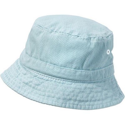 City Threads 100% Cotton Twill UPF 50+ Wharf Bucket Hat for Boys and Girls