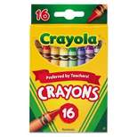 Crayola Classic Color Pack Crayons 16 Colors/Box 523016