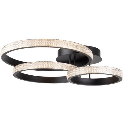 Artcraft Lighting Nova 1 - Light Flush Mount in  Matte Black