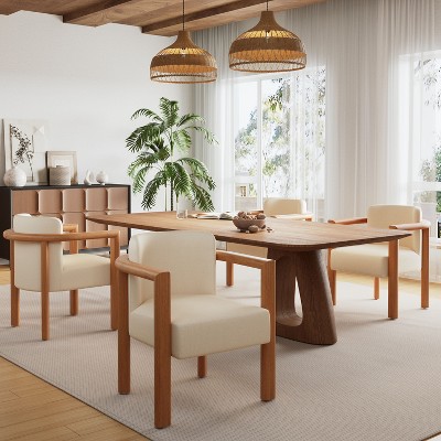 beige/walnut