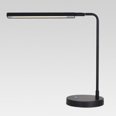 Lemke Desk Lamp (Includes LED Light Bulb) Black - Project 62™