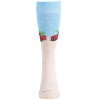 Memoi Men's Festive Puppy Pickup Truck Novelty Crew Socks - 2 of 4