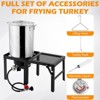 Winado 30QT Aluminum  Turkey Fryer with Propane Gas Stove and Foldable Side Table - 3 of 4