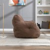 Bean Bag Chair, Teddy Fabric Ultra Soft Bean Bag Lazy Sofa, High Density Foam Padded Modern Accent Chair, Comfortable Cozy Beanbag Chair - 4 of 4