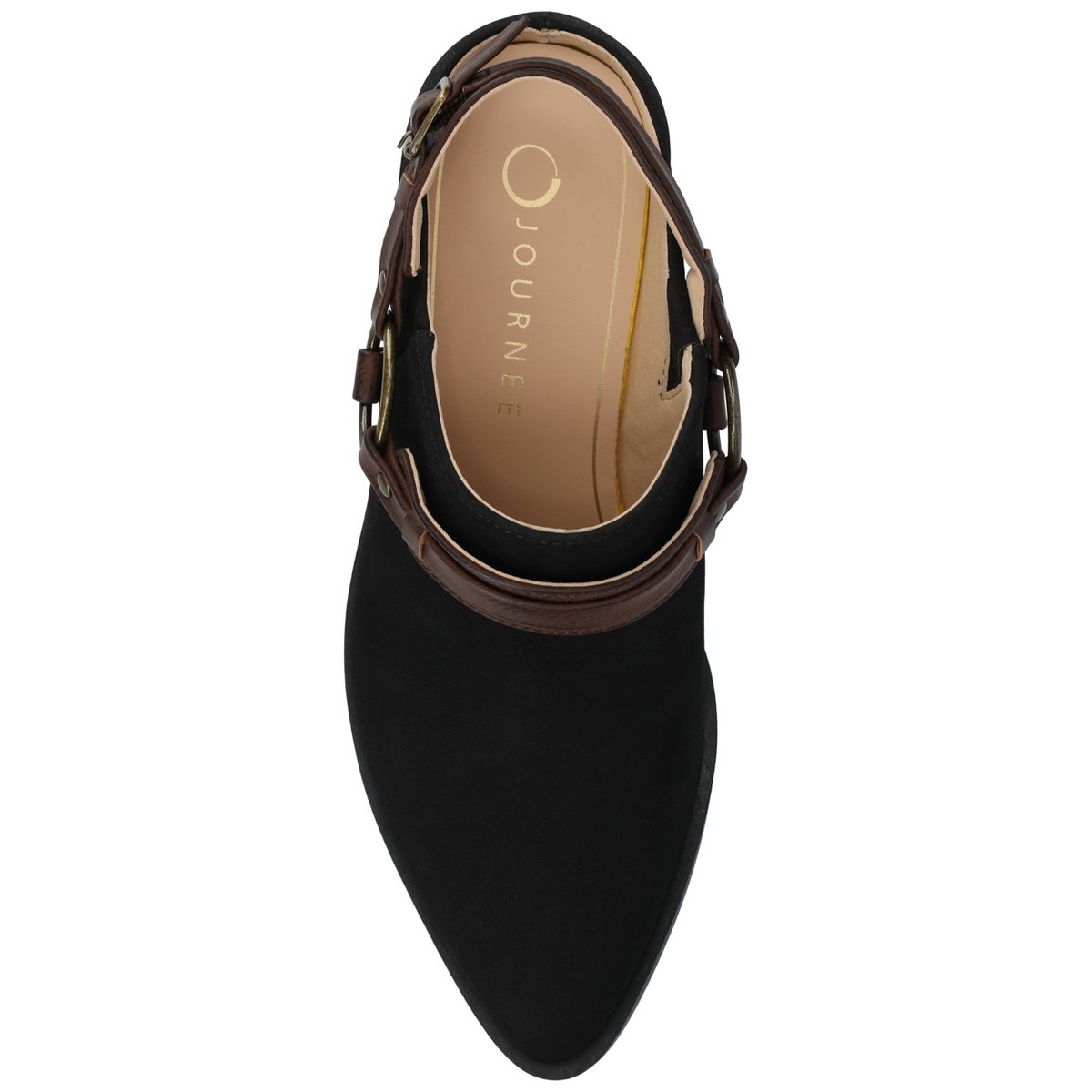 Женские сабо Journee Collection Journee Women's Urbana Casual Strappy Mules, Black 9 — фото 4