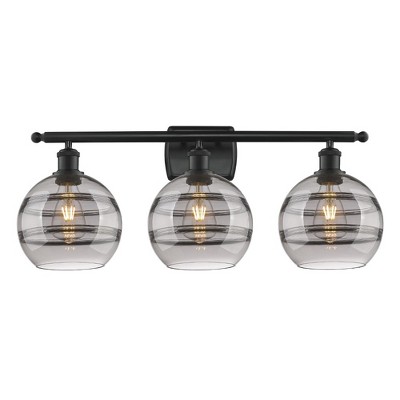 Rochester - 3 Light Bath Vanity In Industrial Style-10.88 Inches Tall and 28 Inches Wide