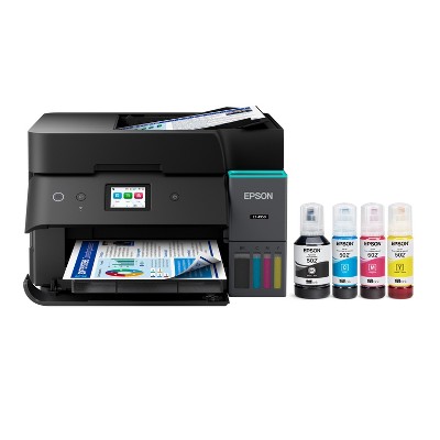 Epson EcoTank ET-4950 Wireless All-in-One Color Supertank Printer – Black