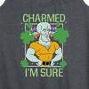 Women's - SpongeBob Squarepants - Charmed Im Sure Graphic Racerback Tank - 2 of 4