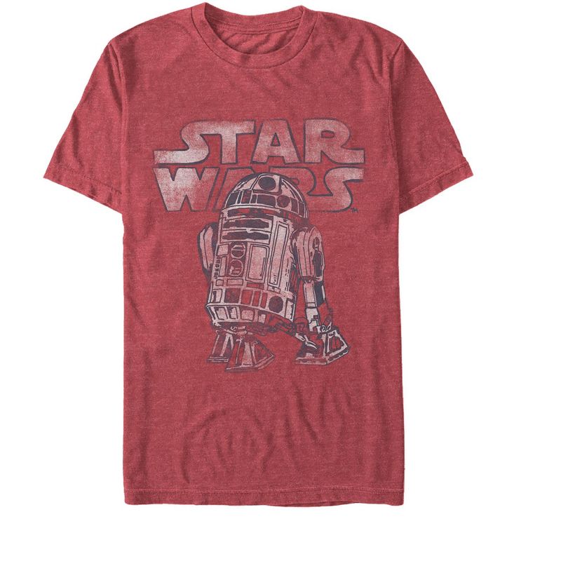 Men's Star Wars Faded R2-D2 Droid T-Shirt, 1 of 5