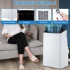 14000 BTU Portable Air Conditioner for Room Up 750 Sq. Ft. 3-In-1 AC Unit with Dehumidifier, Fan Function, Remote Control, Sleep Mode, 24 Timer - 2 of 4