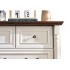PAGED Wooden Rustic Drawer Dresser Storage Cabinet with Wooden Base and Riser Trim, Storage Dresser for Bedroom - 2 of 4