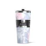 Hydrapeak 25 oz Grande Insulated Stainless Steel Tumbler with Lid and Straw 