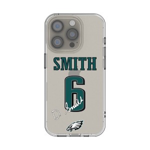 NFL Philadelphia Eagles Players Game Tactic Clear Cell Phone Case for Apple iPhone - 1 of 4