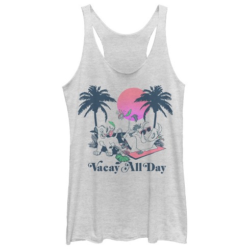 Women's Lion King Vacay All Day Racerback Tank Top - image 1 of 3