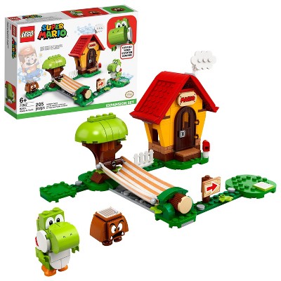 Lego Super Mario Mario's House \u0026 Yoshi Expansion Set Collectible Toy For  Creative Kids 71367 : Target