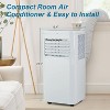 Garvee Portable Air Conditioner 10000 BTU 0.67 Ton with Remote Control and Window Installation Kit White - 4 of 4