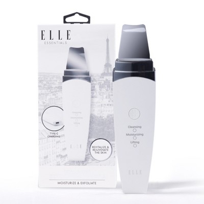 ELLE Ultrasonic Exfoliating Skin Spatula – Deep Pore Cleansing & Skin Renewal Tool