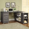 Yvette 3 Drawer L-Shape Desk - Coaster - 2 of 4