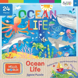 MasterPieces Kids and Family Jigsaw Puzzle - Ocean Life 24 Pieces - 1 of 4