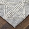 Corwin Modern Geometric Gray/Ivory Area Rug - 3 of 4