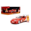 Jada Toys One Punch Man 1:24 1995 Toyota Supra Diecast Vehicle with Figure - 2 of 4