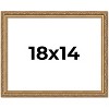 PosterPalooza | 18x14 Wood Antique Frame with UV Acrylic, 4 Finishes: Bronze, Gold, Silver, and Black - 2 of 4