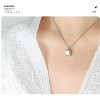 Clotth Shell Necklace Natural Seashell Pendant Minimalist Beach Jewelry for Women Summer Fashion Accessory - 2 of 4
