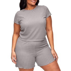 Adore Me Women's Lilliana PJ Lounge - 1 of 4