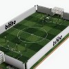 Binho Board Classic Board Game Stadium Stripes Edition - 2-Player Fast-Paced Finger Flicker Pinball Family Board Games - Portable Tabletop Sports Game - 3 of 3