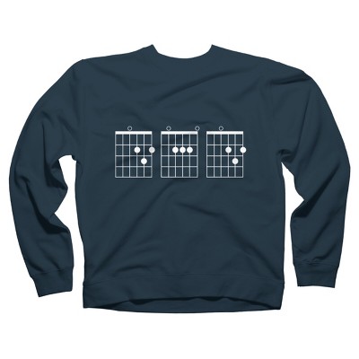 Adult Design By Humans Rocking Dad Guitar Chords By HoangCathrine Sweatshirt