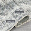 Coolmee Stain Resistant Carpet Non Shedding Non-Slip Soft Rug Bedroom Dining Room Home Office, Oriental Indoor Floor Rug Gray - 4 of 4