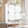 Bella Depot Freestanding Shoe Cabinet, Narrow Farmhouse Shoe Rack for Entryway - 3 of 4