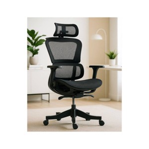 High Back Mesh Office Chair,Swivel Ergonomic Design for Luxurious Comfort and Stability,Perfect for Home Office - The Pop Home - 1 of 4