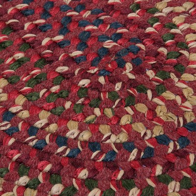 Midnight Rug, 2 by 6-Feet, Burnt Brick